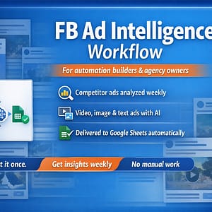 Facebook ad library analyzer with AI summaries
